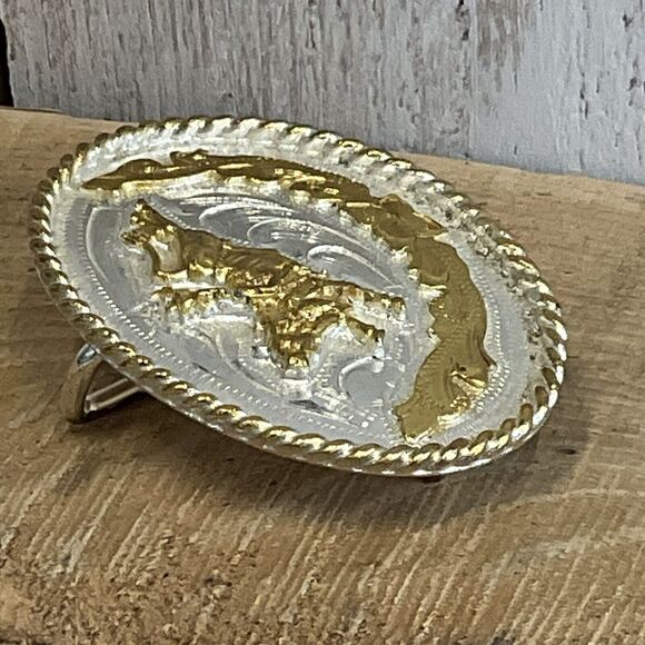 Rodeo Bull Riding Belt Buckle Mens The Classics Buckle Collection Cowboy Western - Picture 6 of 6